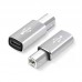 USB-C to USB 2.0 Type-B OTG Adapter for Midi Controller, Electronic Music Instrument, Midi Keyboard USB-C to USB 2.0 Type-B OTG Adapter for Midi Controller, Electronic Music Instrument, Midi Keyboard