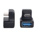 180 degree Right Angle USB-C to USB-A OTG Adapter for Smartphones and Tablets 180 degree Right Angle USB-C to USB-A OTG Adapter for Smartphones and Tablets
