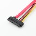 SATA (22Pin, 7+15) Male to SATA (22Pin, 7+15) Female Power and Data Extension Cable SATA (22Pin, 7+15) Male to SATA (22Pin, 7+15) Female Power and Data Extension Cable