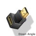 90 Degree Right Angled HDMI Male to HDMI female Adapter 90 Degree Right Angled HDMI Male to HDMI female Adapter