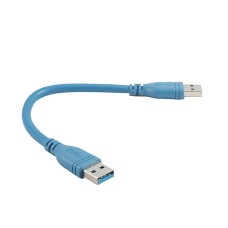 Super Short USB 3.0 A Male to A Male Cable Assembly (60cm) Super Short USB 3.0 A Male to A Male Cable Assembly (60cm)