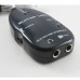 USB Guitar Interface Link Cable for PC/Mac Computer Recording and a 1/4-Inch / 3.5mm Adapte USB Guitar Interface Link Cable for PC/Mac Computer Recording and a 1/4-Inch / 3.5mm Adapte