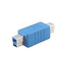 Straight USB 3.0 B Male to B Male Adapter