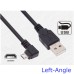 90 degree Angled Micro USB Cable for Charging and Data Sync 90 degree Angled Micro USB Cable for Charging and Data Sync