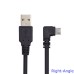 90 degree Angled Micro USB Cable for Charging and Data Sync 90 degree Angled Micro USB Cable for Charging and Data Sync