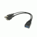 USB 3.0 Micro USB OTG Cable with Extra USB Socket for charging USB 3.0 Micro USB OTG Cable with Extra USB Socket for charging