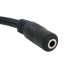 3.5mm Stereo Female Mini Jack to 2 Male RCA Y Adapter