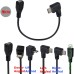 90 degree Angled Micro USB male to Micro USB female Cable Adapter for Charging and Data Sync 90 degree Angled Micro USB male to Micro USB female Cable Adapter for Charging and Data Sync