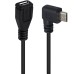 90 degree Angled Micro USB male to Micro USB female Cable Adapter for Charging and Data Sync 90 degree Angled Micro USB male to Micro USB female Cable Adapter for Charging and Data Sync