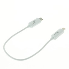 Micro USB Male to Micro Male Cable for OTG and Charging between 2 Smart Phones