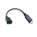 Super Short USB 3.1 Type C Male to USB 2.0 Micro Female Cable Adapter / Conversion Cable