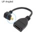 90 degree UP-Angled Micro-HDMI (Male) to HDMI (Female) Adapter Cable / Cord 90 degree UP-Angled Micro-HDMI (Male) to HDMI (Female) Adapter Cable / Cord