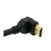 5 feet (1.5 meters) Long / Up Angle / Down Angled HDMI Male to HDMI Male Extension Cable 5 feet (1.5 meters) Long / Up Angle / Down Angled HDMI Male to HDMI Male Extension Cable