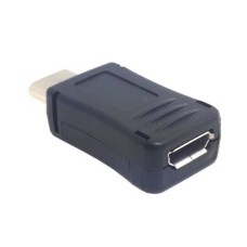 Straight USB 3.1 Type C Male to USB 2.0 Micro Female Adapter / Converter Straight USB 3.1 Type C Male to USB 2.0 Micro Female Adapter / Converter