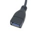 10cm Super Short USB 3.1 Type C Female to USB 3.0 Type A Female OTG Adapter Cable 10cm Super Short USB 3.1 Type C Female to USB 3.0 Type A Female OTG Adapter Cable