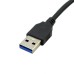 L-shaped (90&deg Angled) USB 3.1 Type C Male to USB 3.0 Type A Male Cable for Smartphones / Macbook