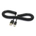 3M Coiled USB to USB Type-C (3.1) Male Cable for Galaxy Phone, Tablet / LG / HTC / Sony Xperia Phone 3M Coiled USB to USB Type-C (3.1) Male Cable for Galaxy Phone, Tablet / LG / HTC / Sony Xperia Phone