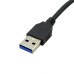 L-shaped (90&deg Angled) USB 3.1 Type-C Male to USB 3.0 Type A Male Cable for Smartphones / Tablets