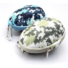EVA Earphone / Key Carrying Case with Zipper Enclosure (Hand Grenade Shape) EVA Earphone / Key Carrying Case with Zipper Enclosure (Hand Grenade Shape)