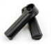 Black Metal Mountain Bike / Bicycle Handlebar Bar End Grips Black Metal Mountain Bike / Bicycle Handlebar Bar End Grips