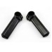 Black Metal Mountain Bike / Bicycle Handlebar Bar End Grips Black Metal Mountain Bike / Bicycle Handlebar Bar End Grips