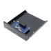USB 3.0 Type-A & USB 3.1 Type-C USB-C Dual Port to Motherboard 20Pin Front Panel for 3.5" Floppy Bay USB 3.0 Type-A & USB 3.1 Type-C USB-C Dual Port to Motherboard 20Pin Front Panel for 3.5" Floppy Bay