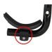Triathlon / Tri / Time Trial / TT Black Alloy Bicycle Handlebar / AeroBar with Rubber Grips