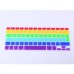 Soft Silicone French Layout Keyboard Cover for MacBook Pro 13" 15" 17" / iMac / MacBook Air 13" Soft Silicone French Layout Keyboard Cover for MacBook Pro 13" 15" 17" / iMac / MacBook Air 13"