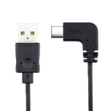 4-foot USB Type-A to Right-Angled USB Type-C (90 degree) Extension Cable for Data Sync & Charging 4-foot USB Type-A to Right-Angled USB Type-C (90 degree) Extension Cable for Data Sync & Charging