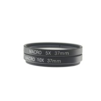 2-in-1 37mm 5X / 10X Magnification Macro Lens Set 2-in-1 37mm 5X / 10X Magnification Macro Lens Set