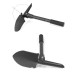 Multi-purpose Mini Folding Pick-Shovel with Carrying Pouch and Compass for Camping Multi-purpose Mini Folding Pick-Shovel with Carrying Pouch and Compass for Camping