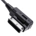 AMI MDI Stereo Audio Input & USB-C Charging Adapter for Audi and Volkswagen Cars