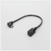 USB Micro Female to Right Angle USB Type-C (USB 3.1 / USB-C) Male Adapter Cable / Charger Cable