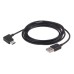 10 feet / 3 Meter USB Type-A to 90 degee L-Shaped Right-Angled USB Type-C Extension Cable 10 feet / 3 Meter USB Type-A to 90 degee L-Shaped Right-Angled USB Type-C Extension Cable