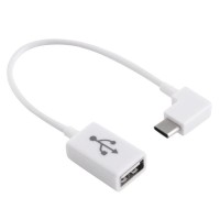 Right-Angled USB-C Male to USB Type-A Female OTG Cable for Android Phones Right-Angled USB-C Male to USB Type-A Female OTG Cable for Android Phones