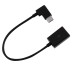 Right-Angled USB-C Male to USB Type-A Female OTG Cable for Android Phones Right-Angled USB-C Male to USB Type-A Female OTG Cable for Android Phones
