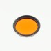 37mm Grade 3 (#3) Solid Color Orange Filter Lens 37mm Grade 3 (#3) Solid Color Orange Filter Lens
