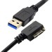 Left-Angled / Right-Angled Replacement Nikon UC-E14 USB Cable for Nikon D800 D800E D810 Cameras