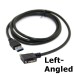 Left-Angled / Right-Angled Replacement Nikon UC-E14 USB Cable for Nikon D800 D800E D810 Cameras