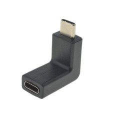 Left-Angled / Right-Angled USB-C Male to USB-C Female (USB Type-C / USB 3.1) Adapter / Extender Left-Angled / Right-Angled USB-C Male to USB-C Female (USB Type-C / USB 3.1) Adapter / Extender