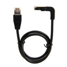 Up-Angle 90 Degree 8P8C FTP STP UTP Cat 5e Male to Male Lan Ethernet Network Cable
