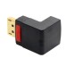 Angled (90-Degree) DisplayPort Male to DisplayPort Female Adapter / Extender / Extension Connector