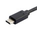 60cm (2 feet) Long USB-C Female to Male Cable Adapter / Extender / Extension Cable
