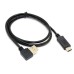 Angled USB-C Male to Up Angled (or Down-Angled) USB 3.0 Male Data Cable for Computer & Smartphones