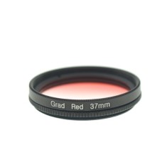 37mm Graduated Red Lens Filter 37mm Graduated Red Lens Filter