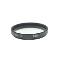 37mm 8-Point Star Effect Glass Filter Lens 37mm 8-Point Star Effect Glass Filter Lens