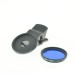 Cloth-Clip Pro 37mm Thread Grade 3 (#3) Solid Color BLUE Filter Lens for iPhone / iPad / Cell Phones Cloth-Clip Pro 37mm Thread Grade 3 (#3) Solid Color BLUE Filter Lens for iPhone / iPad / Cell Phones