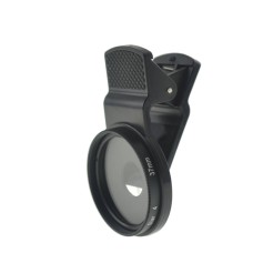 Cloth-Clip Pro 37mm Thread Cross Star Filter Lens (4 Points) for iPhone / iPad / Cell Phones Cloth-Clip Pro 37mm Thread Cross Star Filter Lens (4 Points) for iPhone / iPad / Cell Phones
