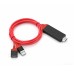 2-in-1 USB-C / Lightning to HDMI Cable Adapter for Mirroring iPhone / iPad / Android phones to TV 2-in-1 USB-C / Lightning to HDMI Cable Adapter for Mirroring iPhone / iPad / Android phones to TV