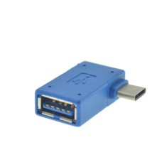 Left-Angled / Right-Angled USB-C (to USB 3.0 A Female) OTG Adapter Left-Angled / Right-Angled USB-C (to USB 3.0 A Female) OTG Adapter
